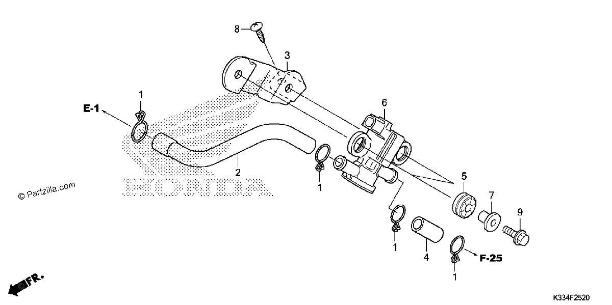 Diagrama de AIR INJECTION SOLENOID VALVE