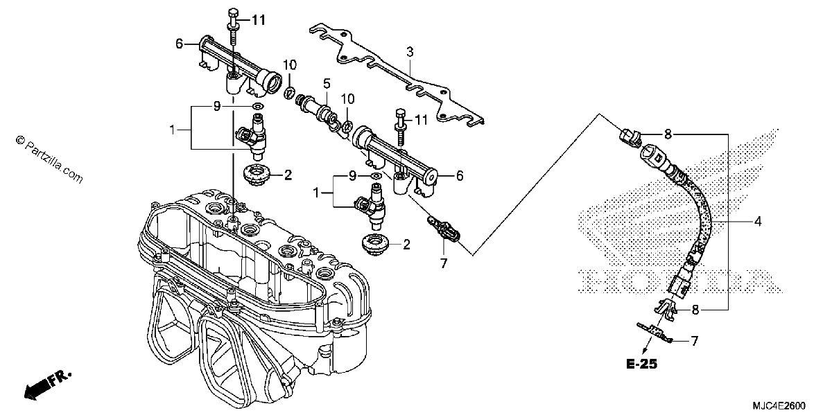 Diagrama de FUEL INJECTOR
