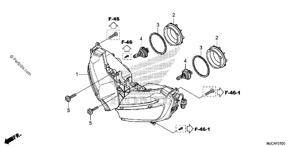 Diagrama de HEADLIGHT