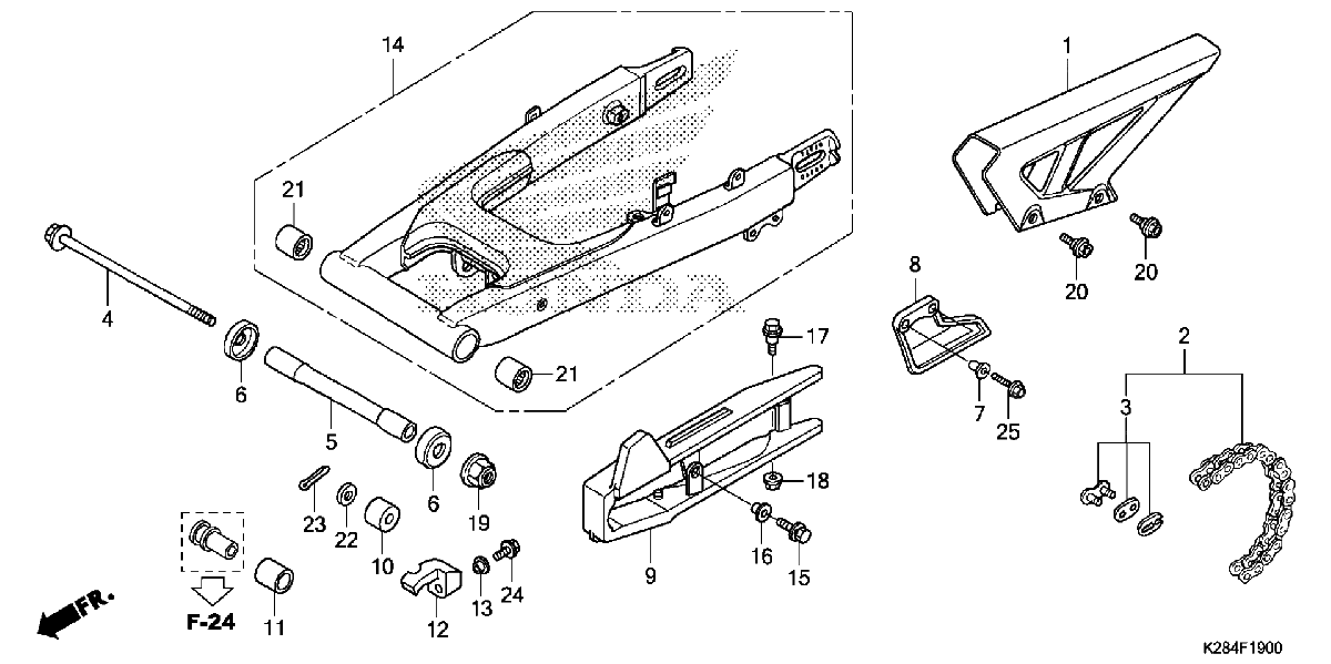 Diagrama de SWINGARM