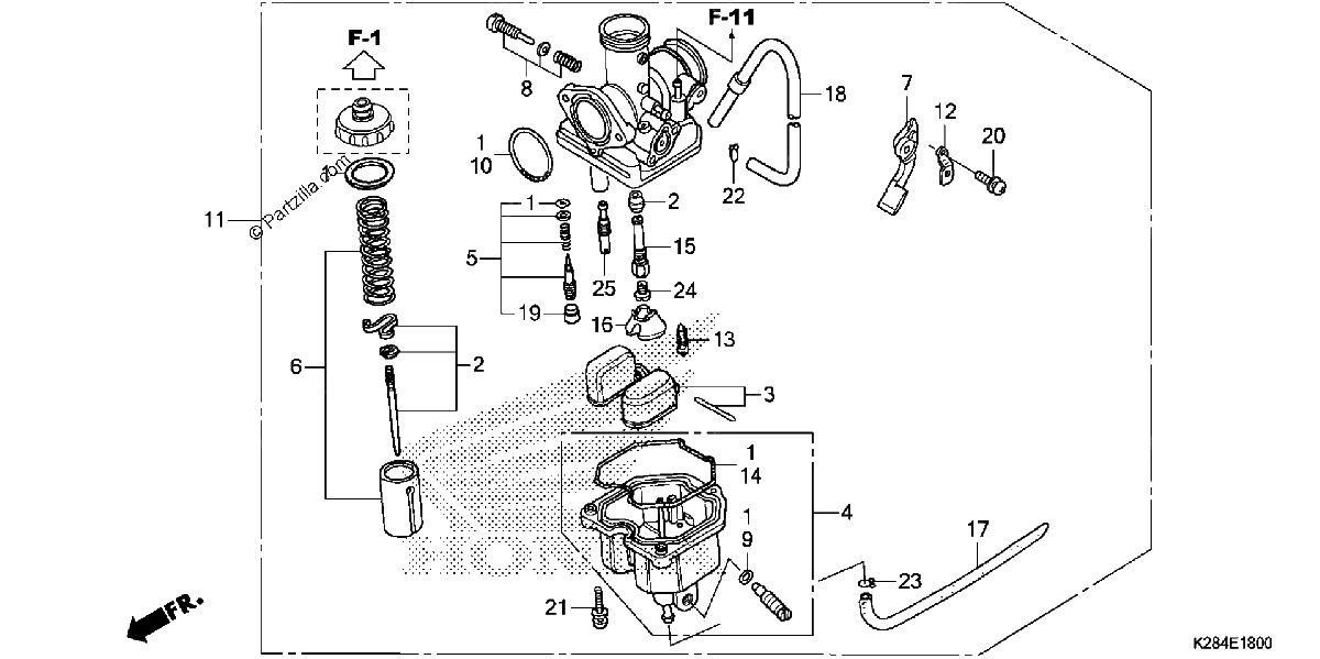 Diagrama de CARBURETOR