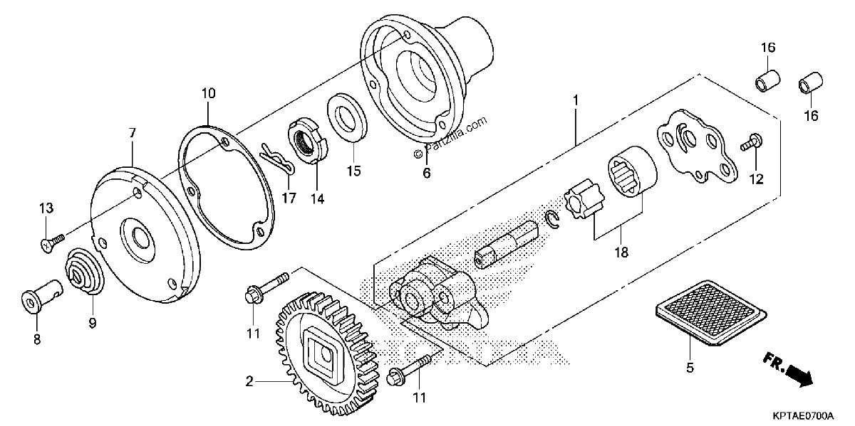 Diagrama de OIL PUMP