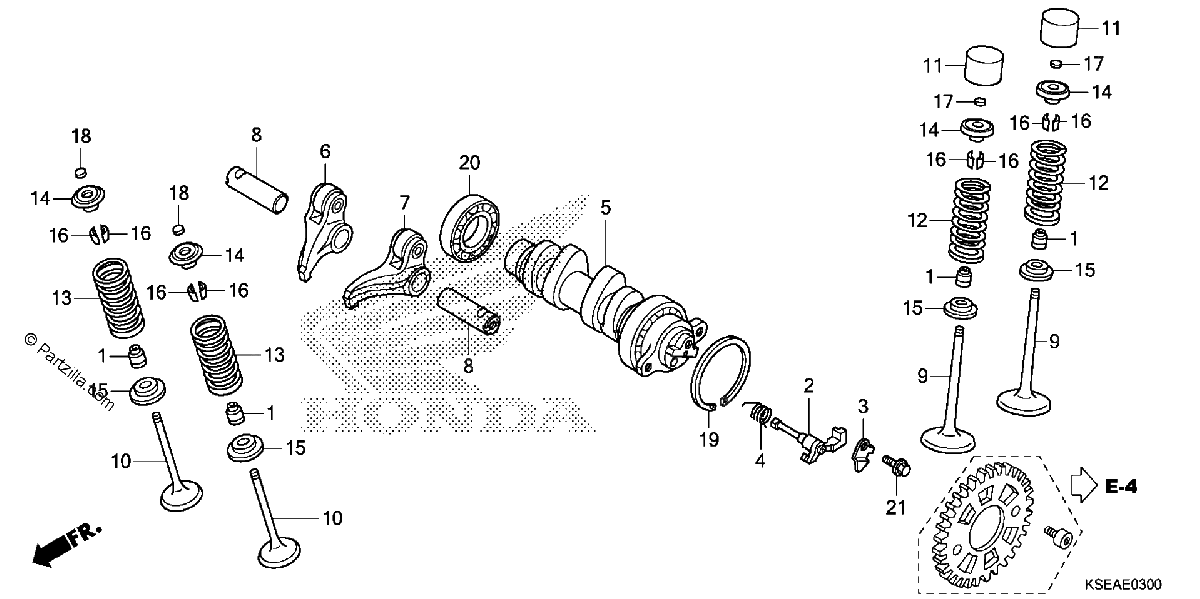Diagrama de CAMSHAFT VALVE