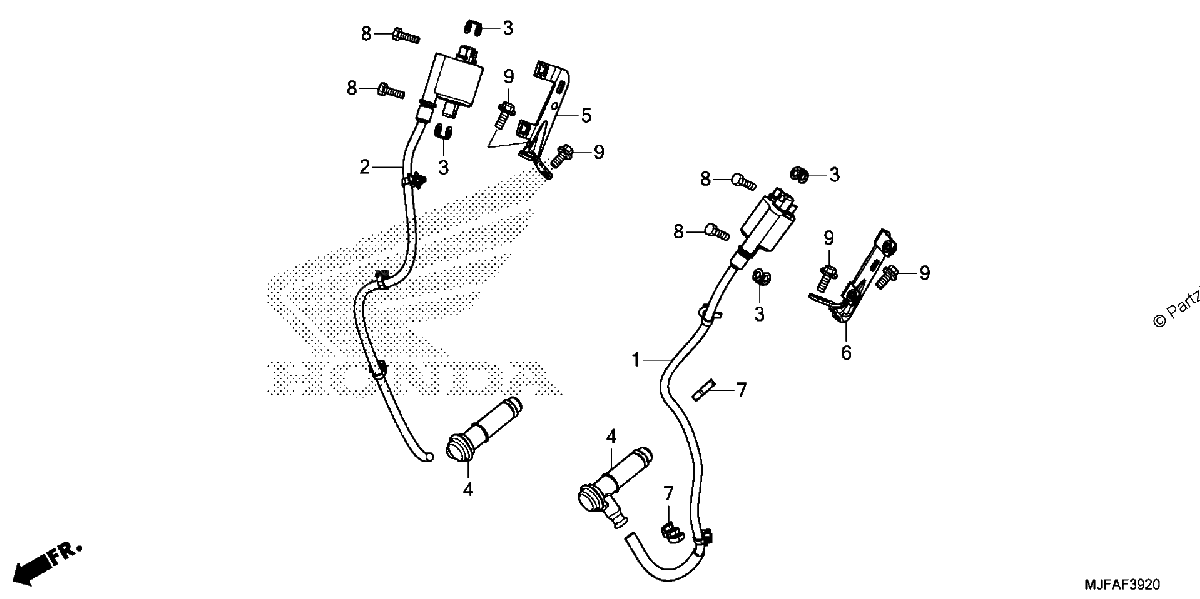 Diagrama de IGNITION COIL