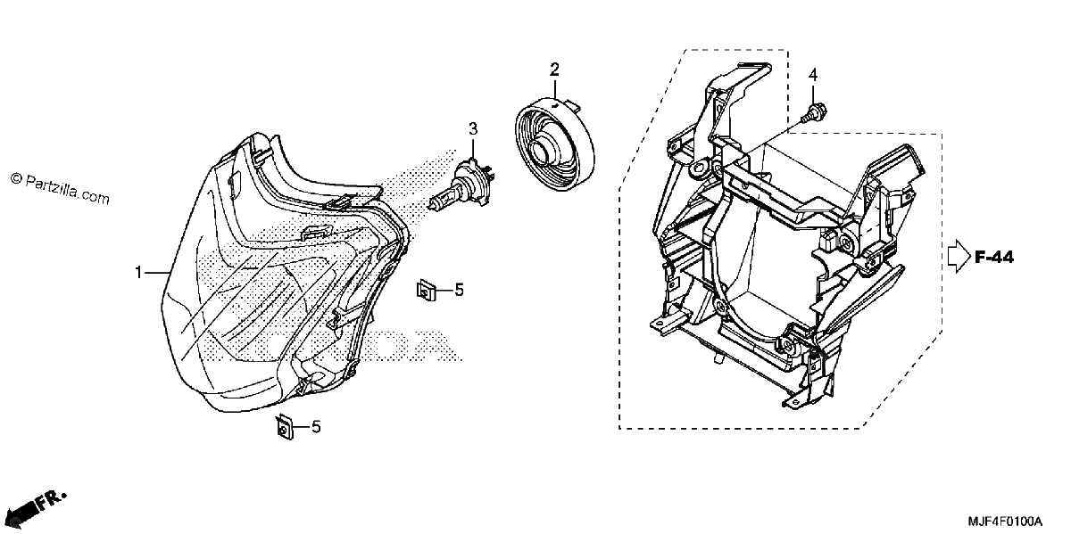 Diagrama de HEADLIGHT