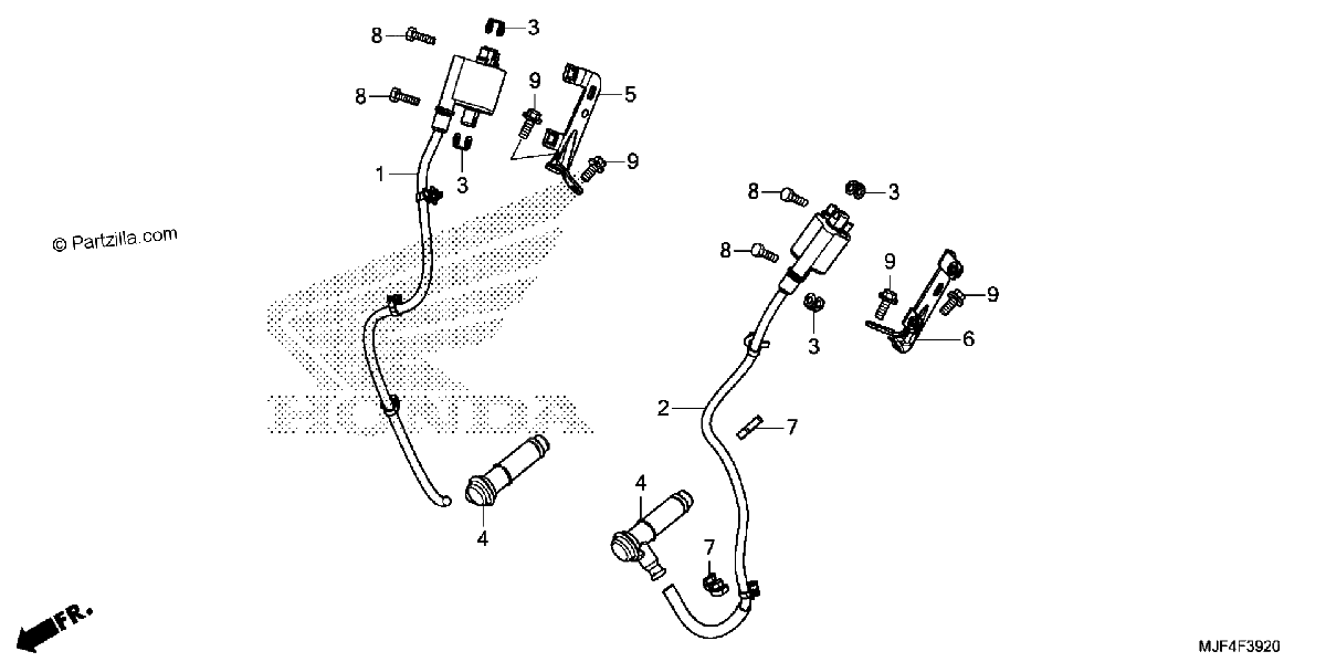 Diagrama de IGNITION COIL