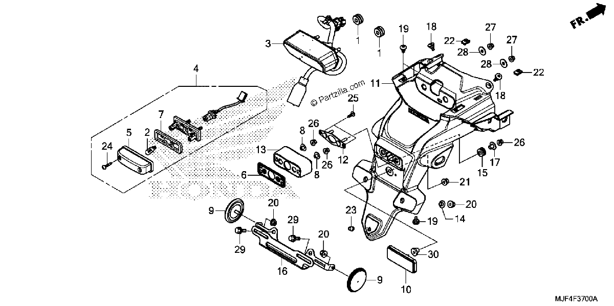 Diagrama de TAILLIGHT