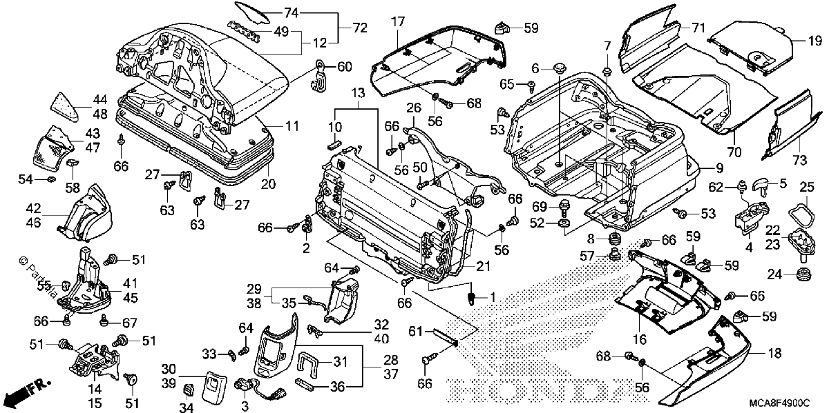 Diagrama de TRUNK BOX