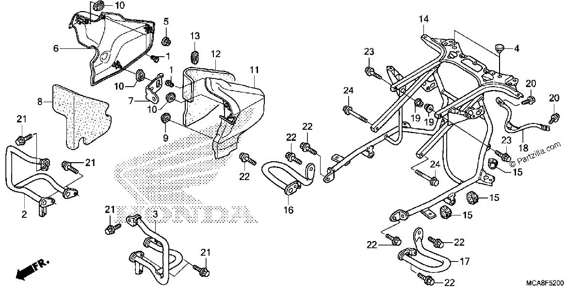 Diagrama de ENGINE GUARD