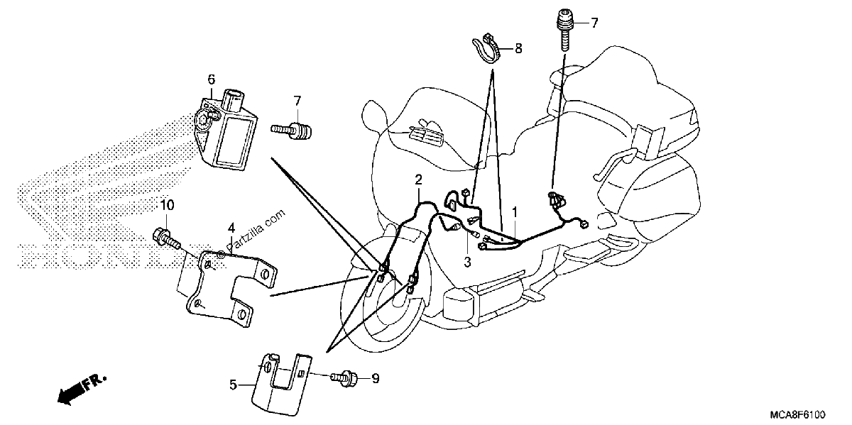 Diagrama de AIRBAG HARNESS