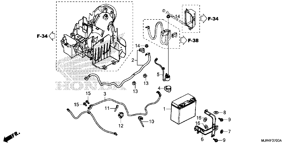 Diagrama de BATTERY