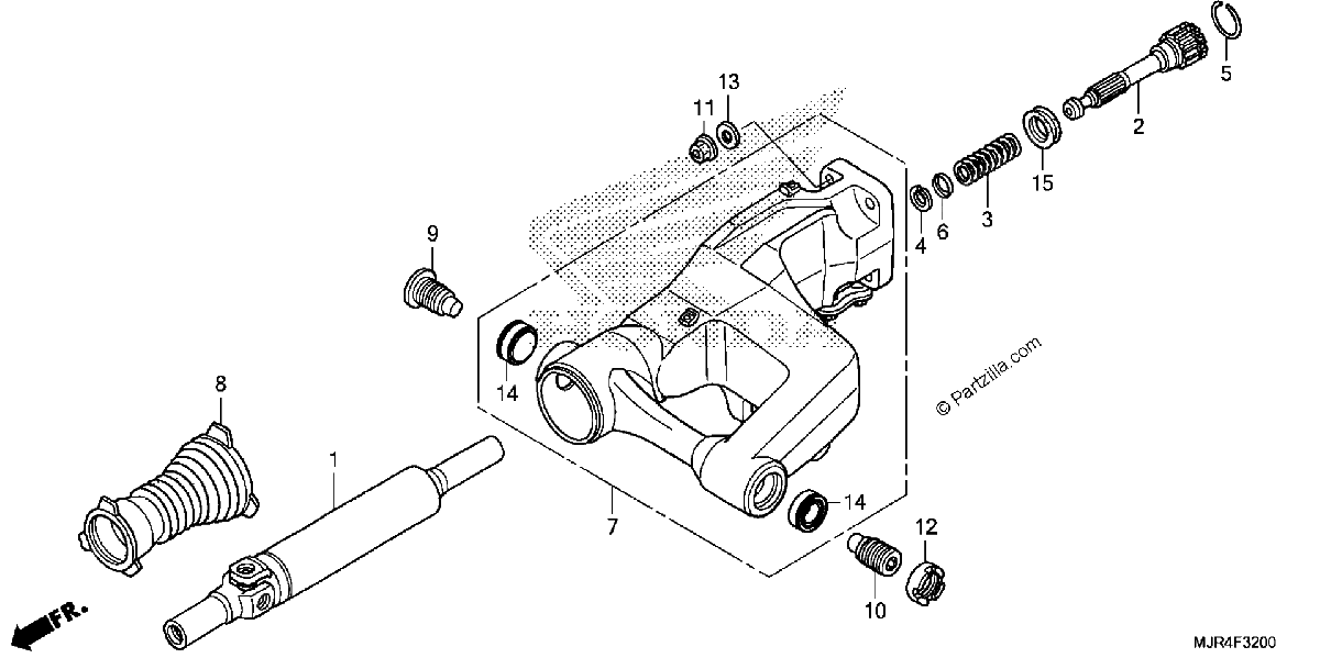 Diagrama de SWINGARM