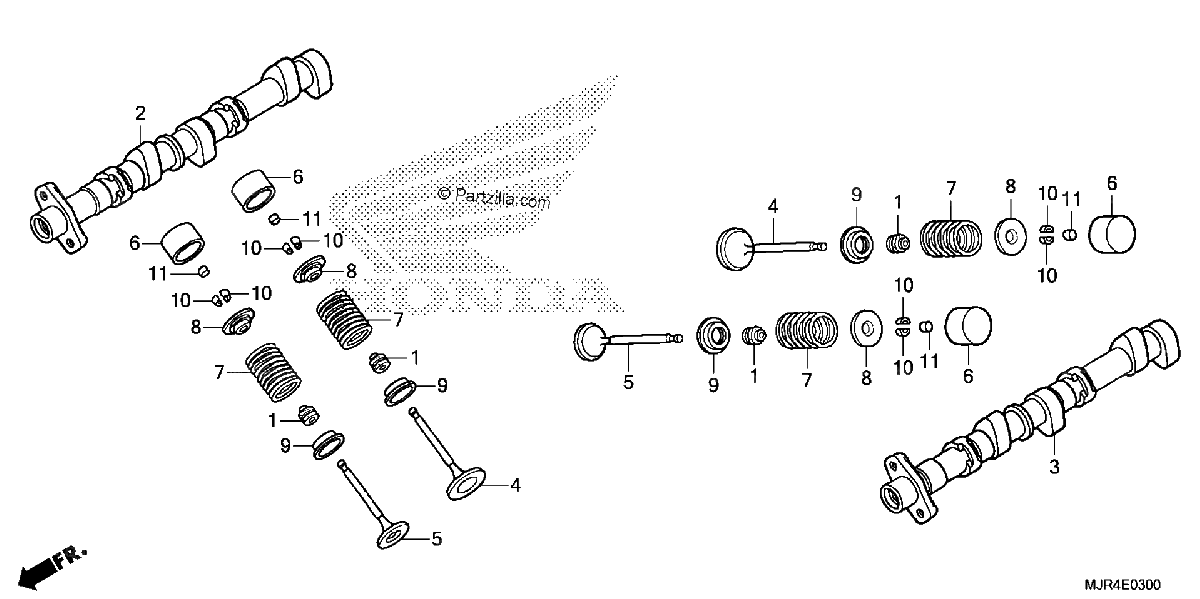 Diagrama de CAMSHAFT VALVE