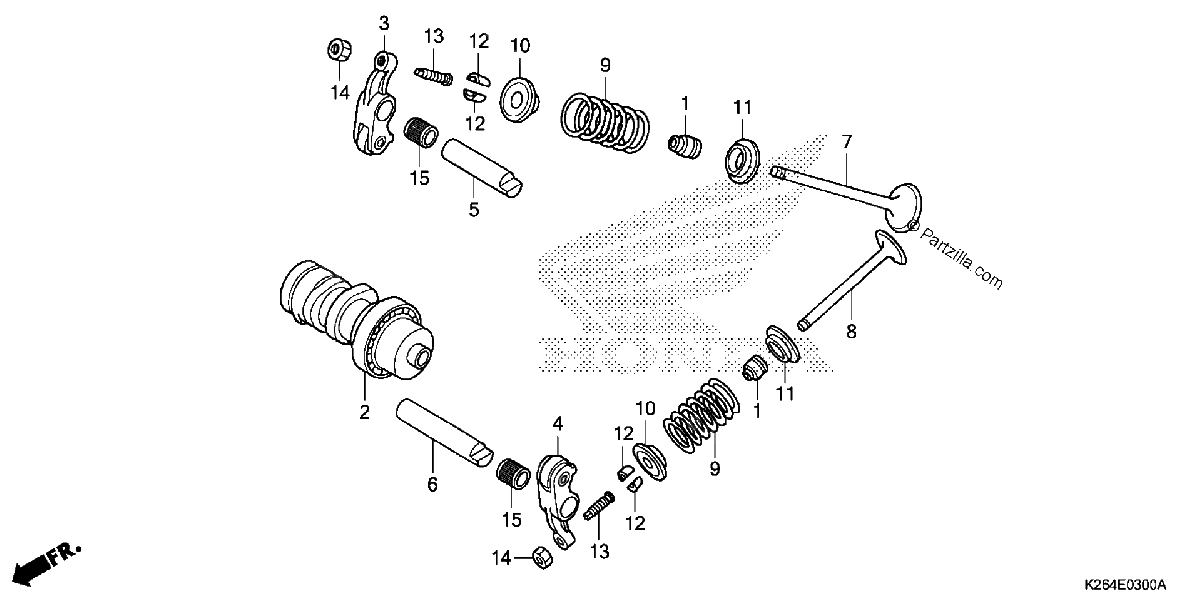 Diagrama de CAMSHAFT VALVE