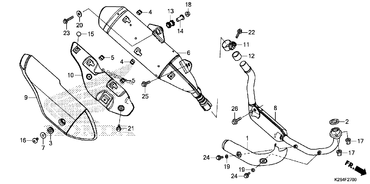 Diagrama de MUFFLER