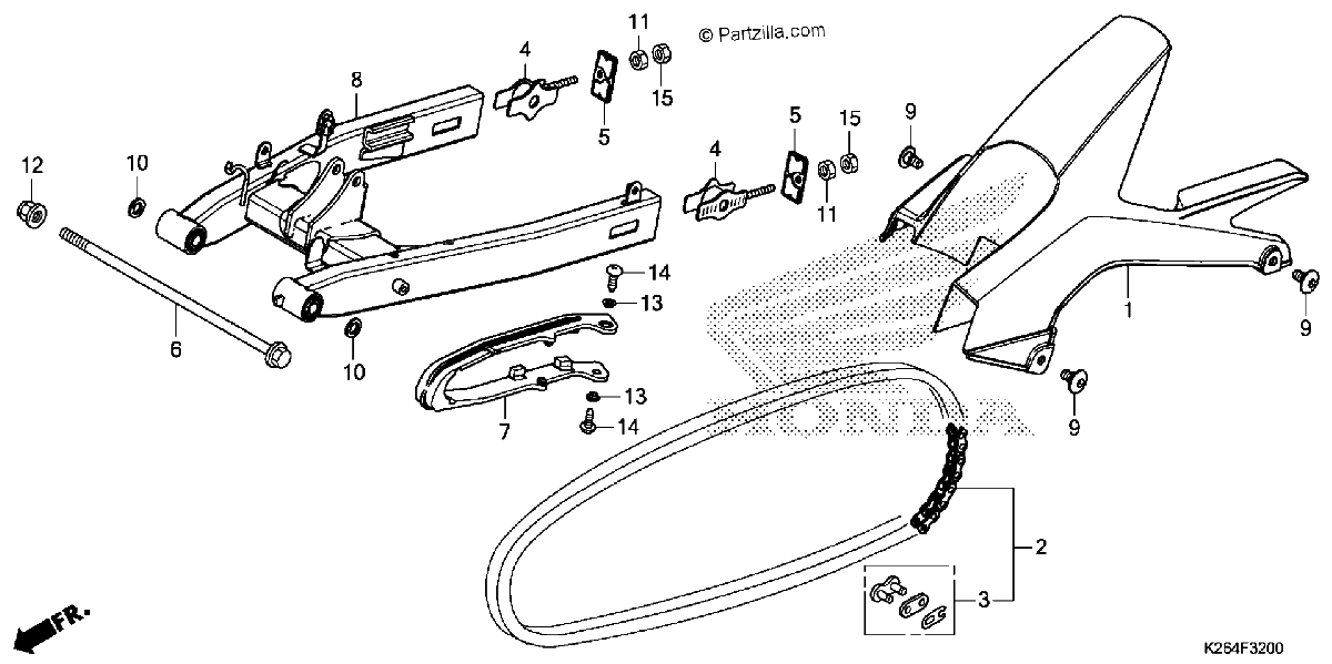 Diagrama de SWINGARM