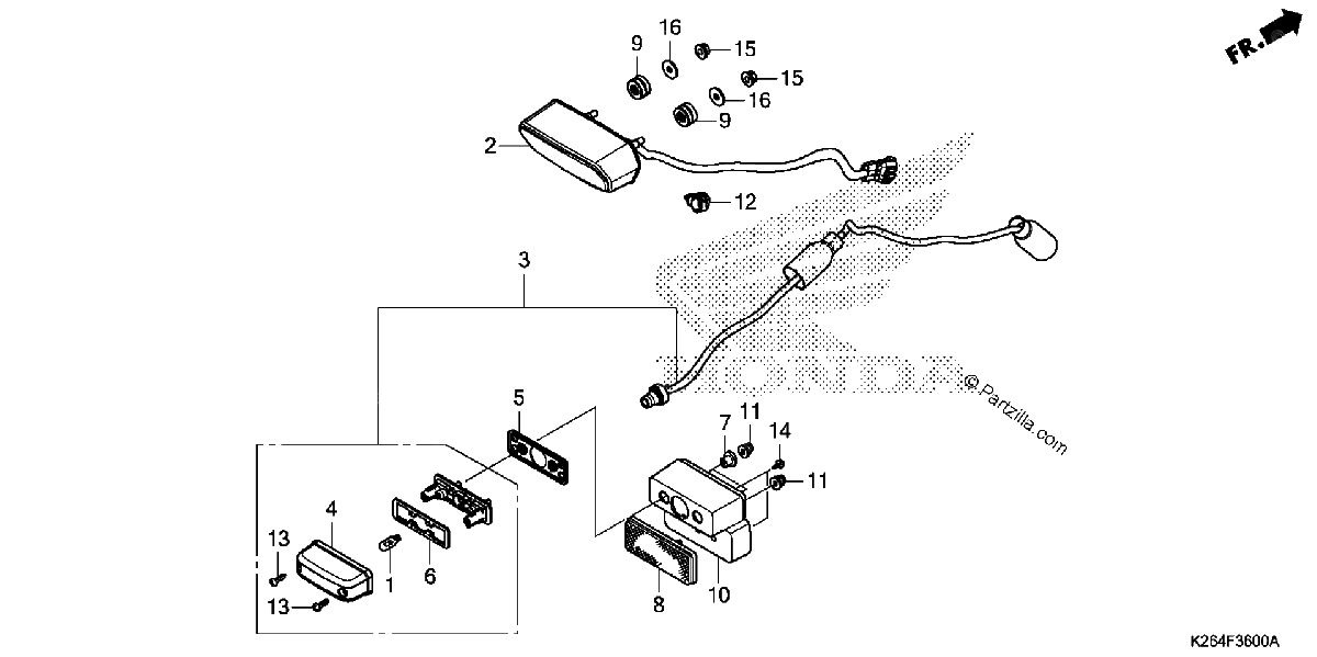 Diagrama de TAILLIGHT