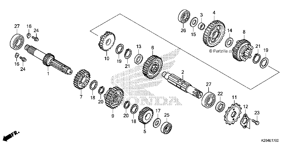 Diagrama de TRANSMISSION