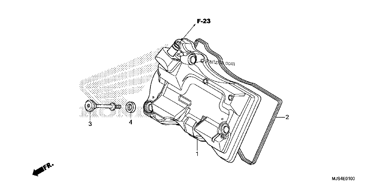 Diagrama de CYLINDER HEAD COVER