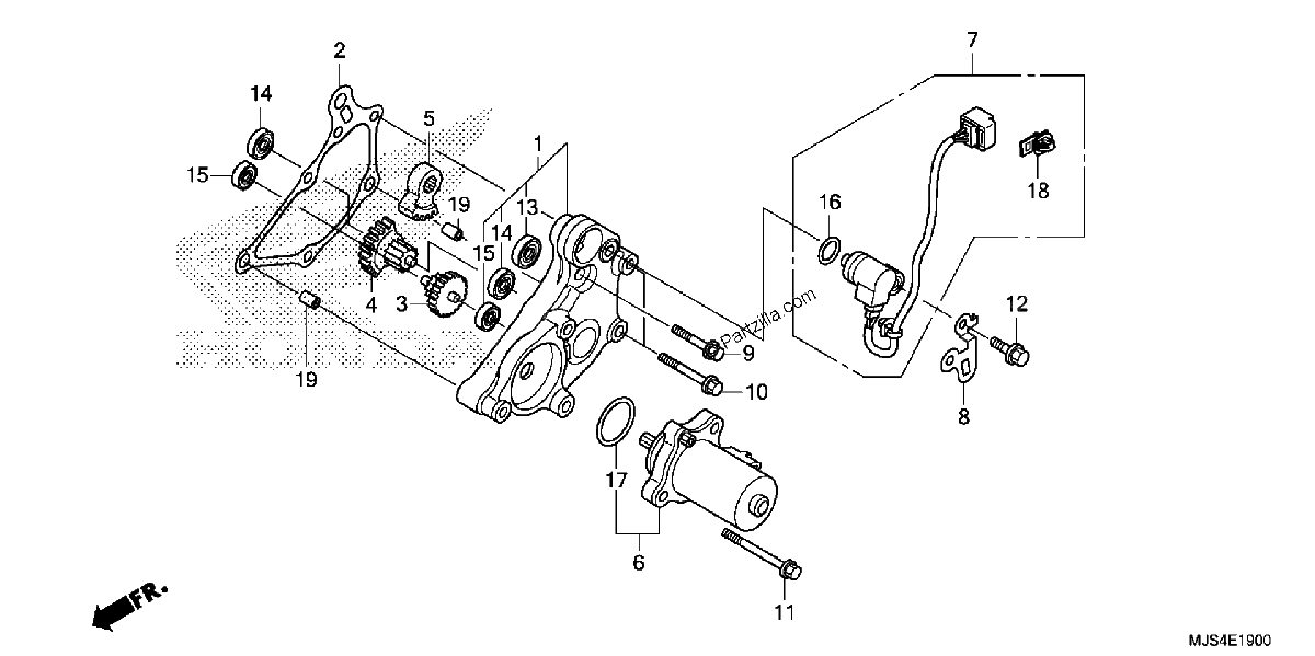 Diagrama de REDUCTION GEAR