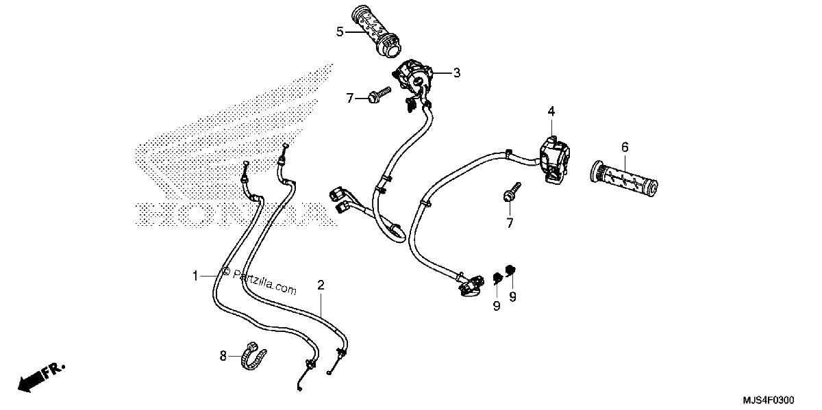 Diagrama de SWITCH CABLE