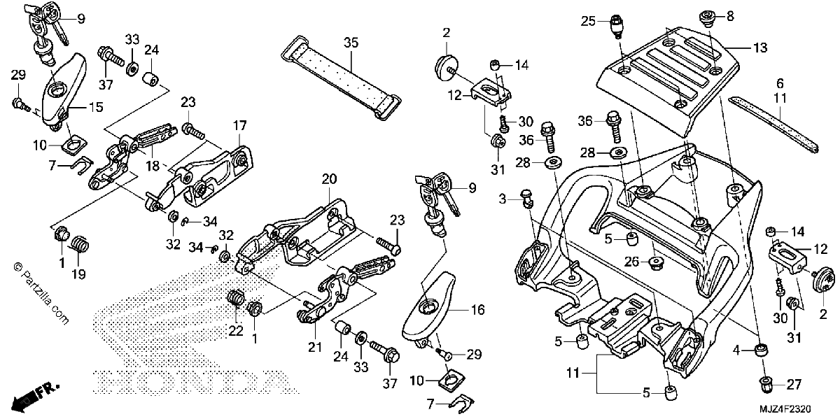 Diagrama de GRAB RAIL