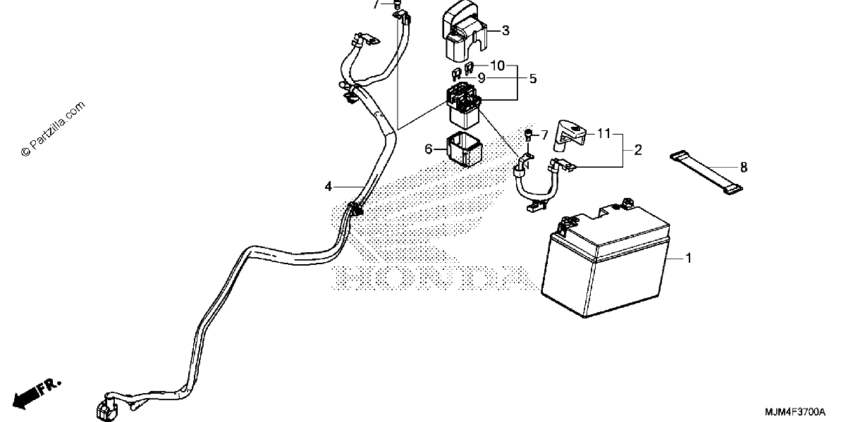 Diagrama de BATTERY