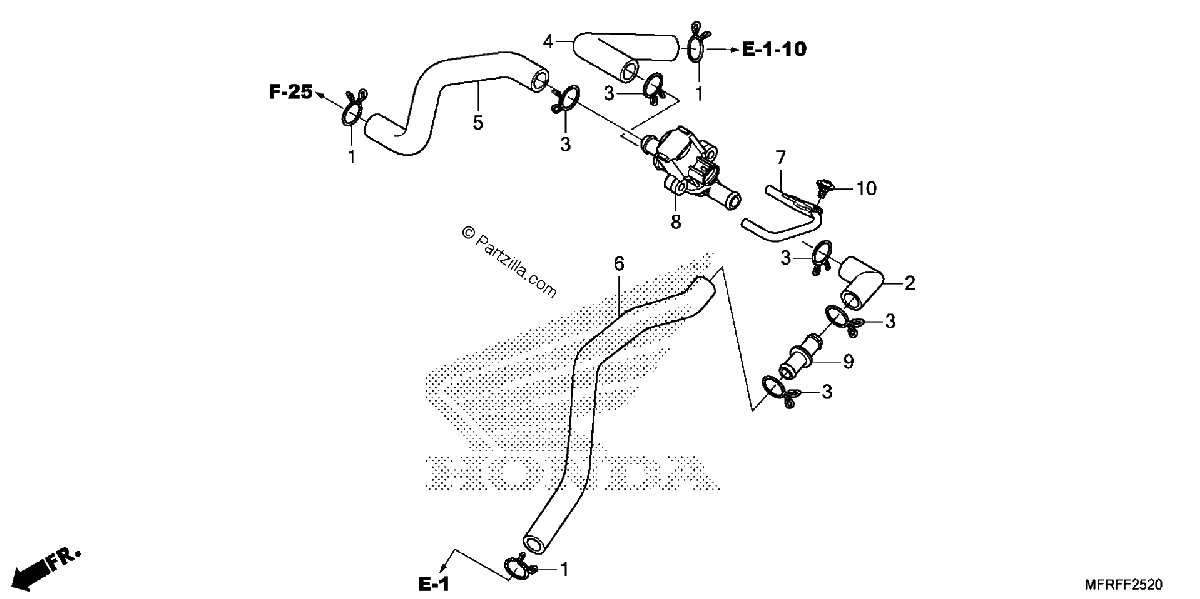 Diagrama de PAIR CONTROL VALVE