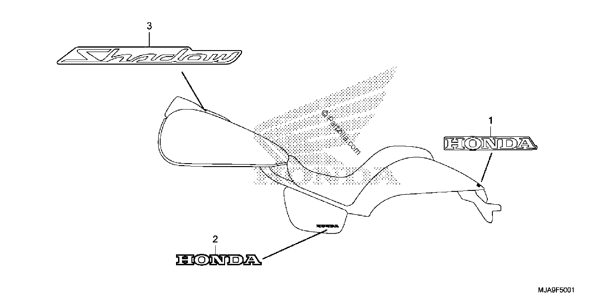 Diagrama de MARK VT750C2B