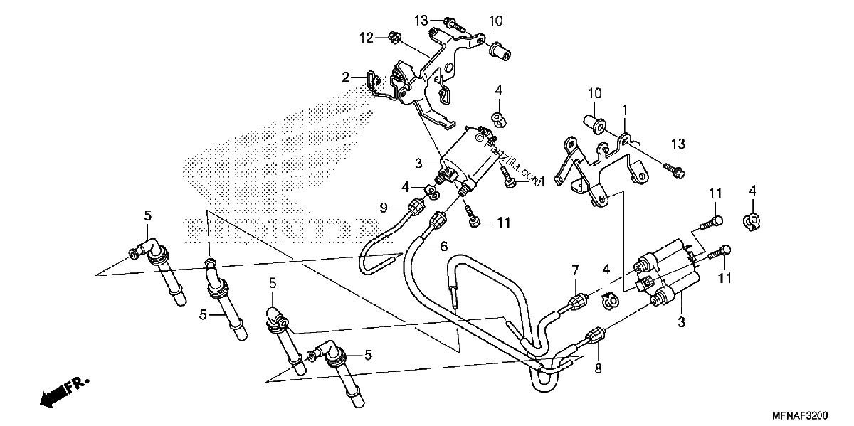Diagrama de IGNITION COIL