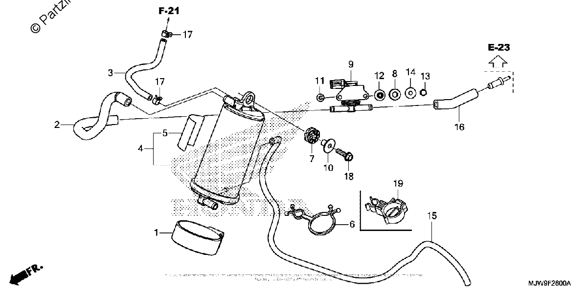 Diagrama de CANISTER