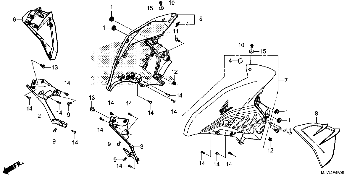 Diagrama de MIDDLE COWL