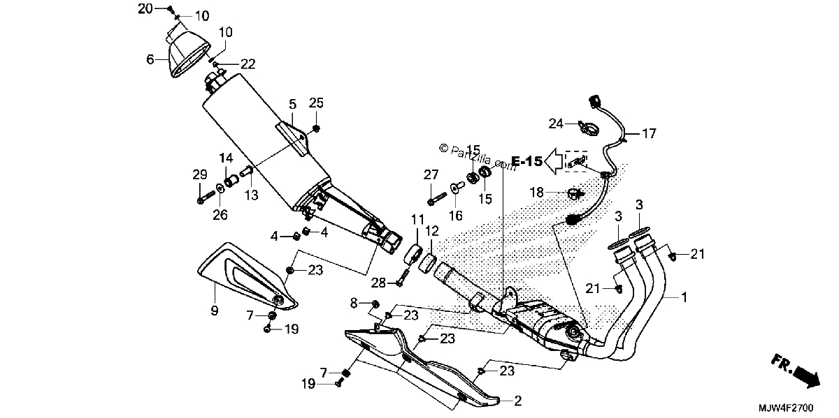 Diagrama de MUFFLER