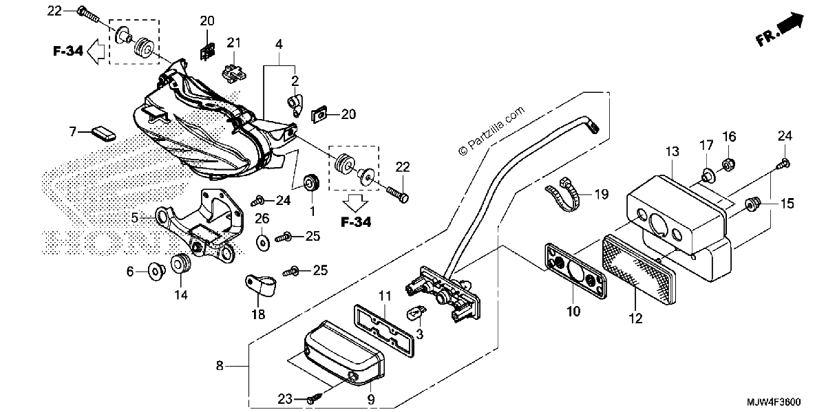 Diagrama de TAILLIGHT