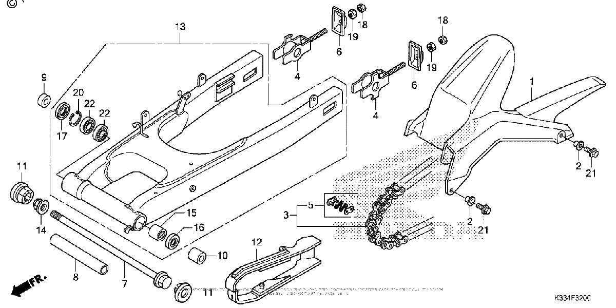 Diagrama de SWINGARM