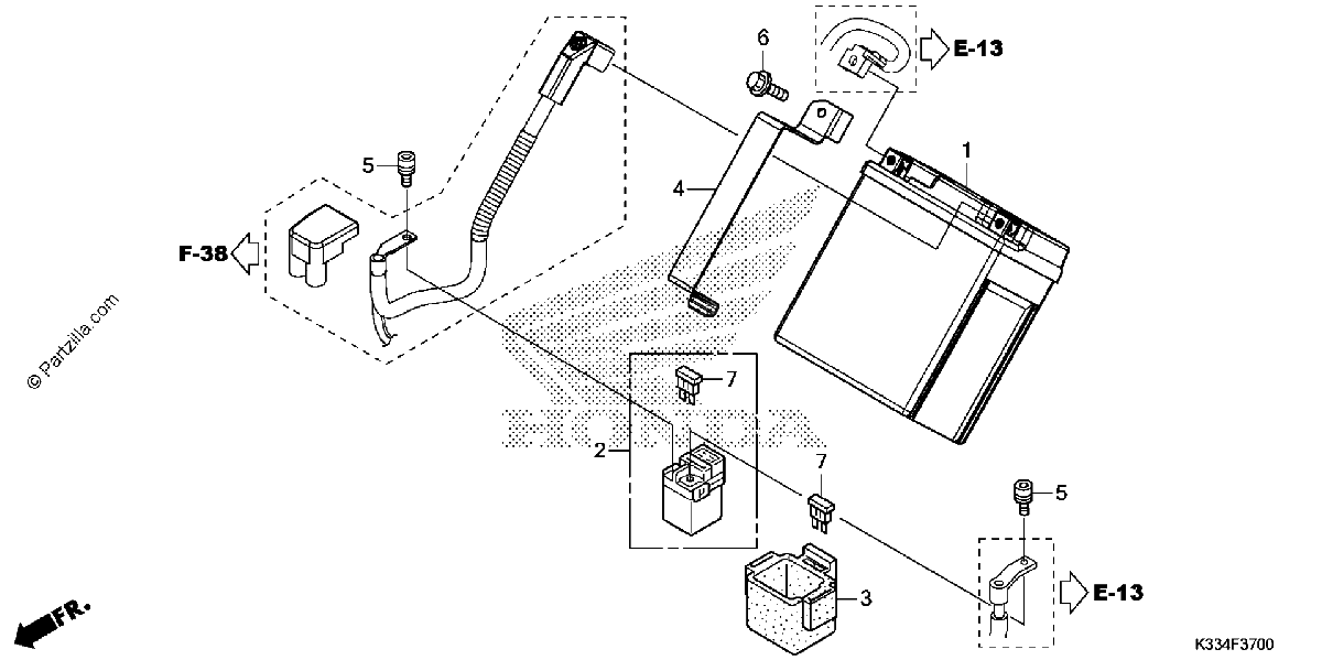 Diagrama de BATTERY