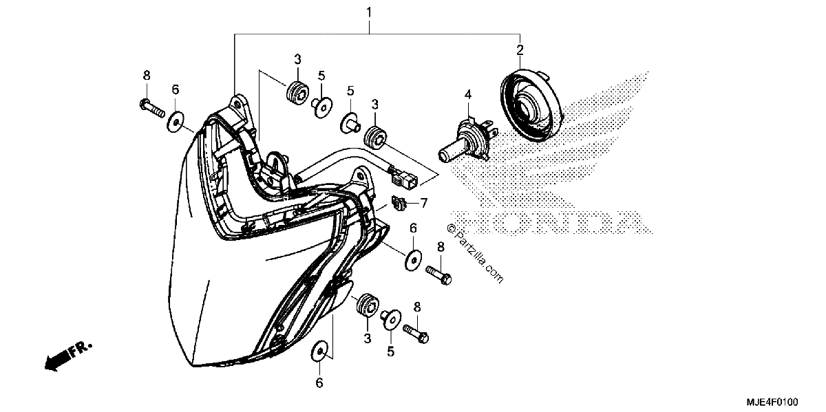 Diagrama de HEADLIGHT