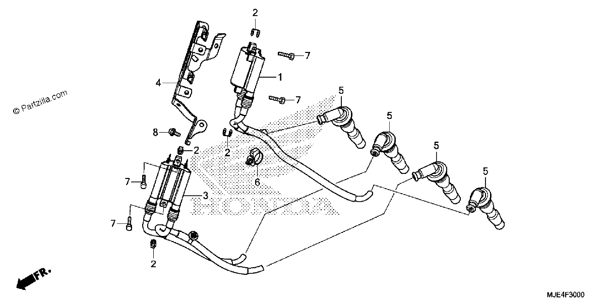 Diagrama de IGNITION COIL