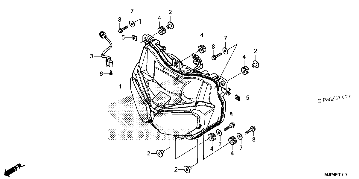 Diagrama de HEADLIGHT