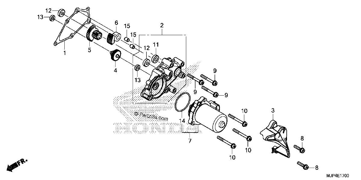 Diagrama de REDUCTION GEAR