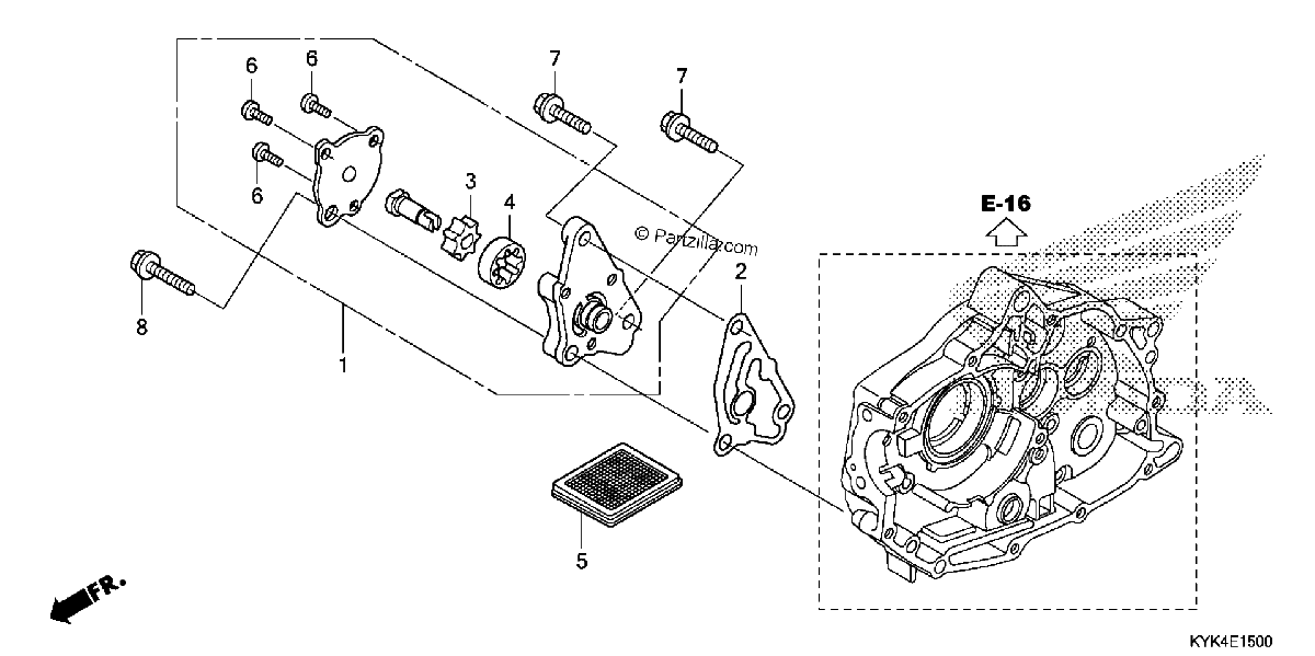 Diagrama de OIL PUMP