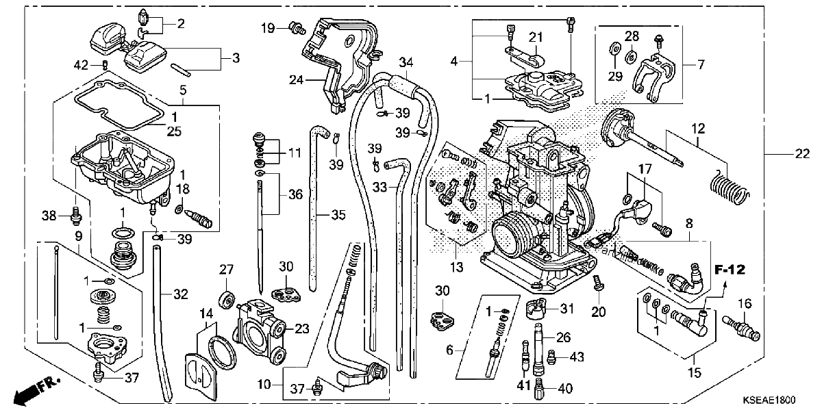 Diagrama de CARBURETOR