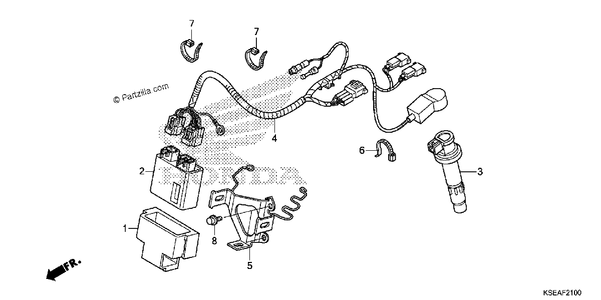 Diagrama de WIRE HARNESS