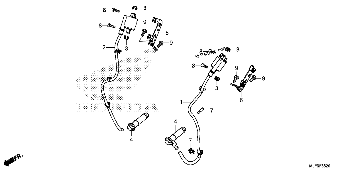 Diagrama de IGNITION COIL