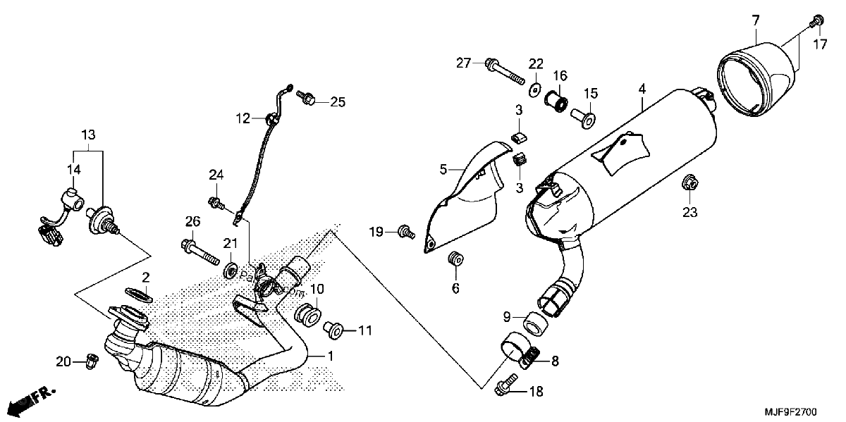 Diagrama de MUFFLER