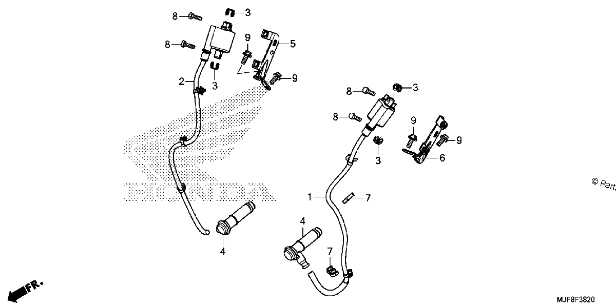 Diagrama de IGNITION COIL