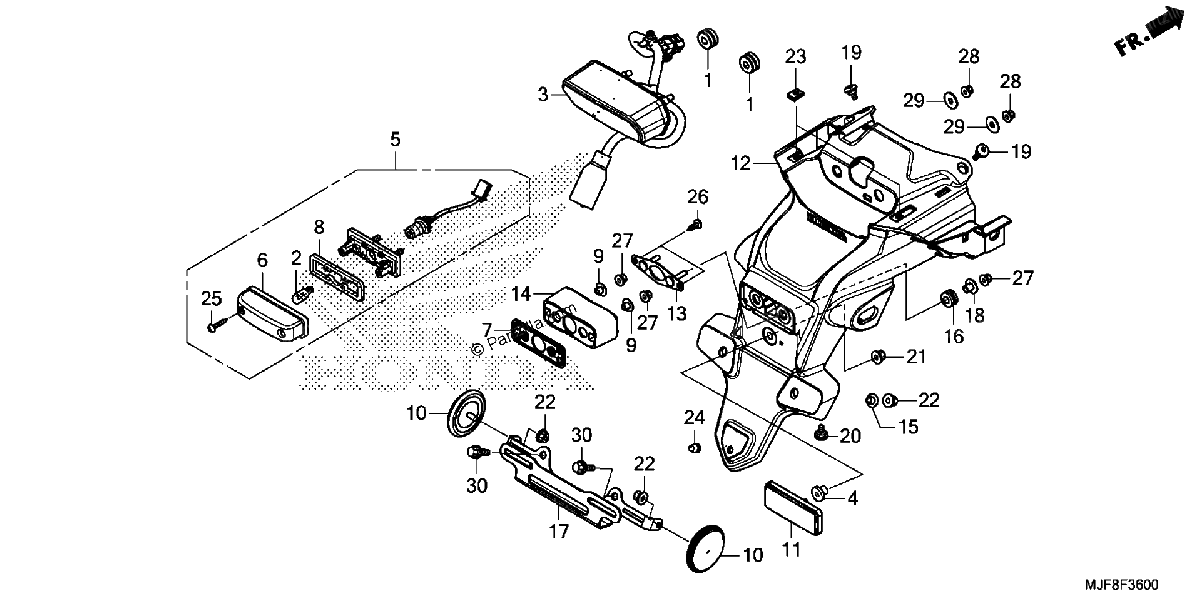 Diagrama de TAILLIGHT