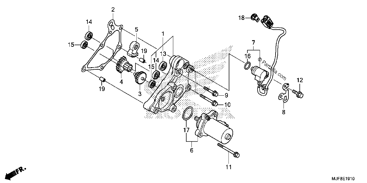 Diagrama de REDUCTION GEAR