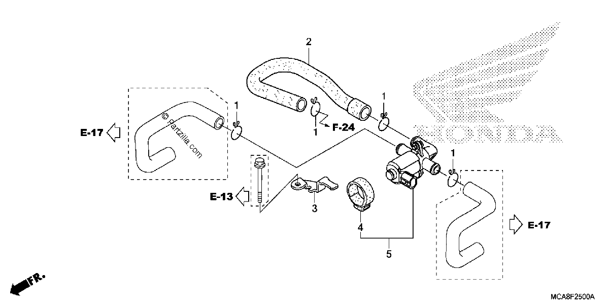 Diagrama de AIR INJECTION VALVE