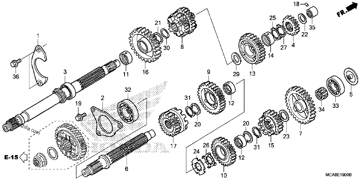 Diagrama de TRANSMISSION